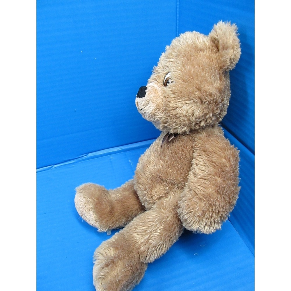 Garanimals Soft Little Teddy Bear Plush 12" Brown Bow Stuffed Animal Toy - Picture 4 of 8